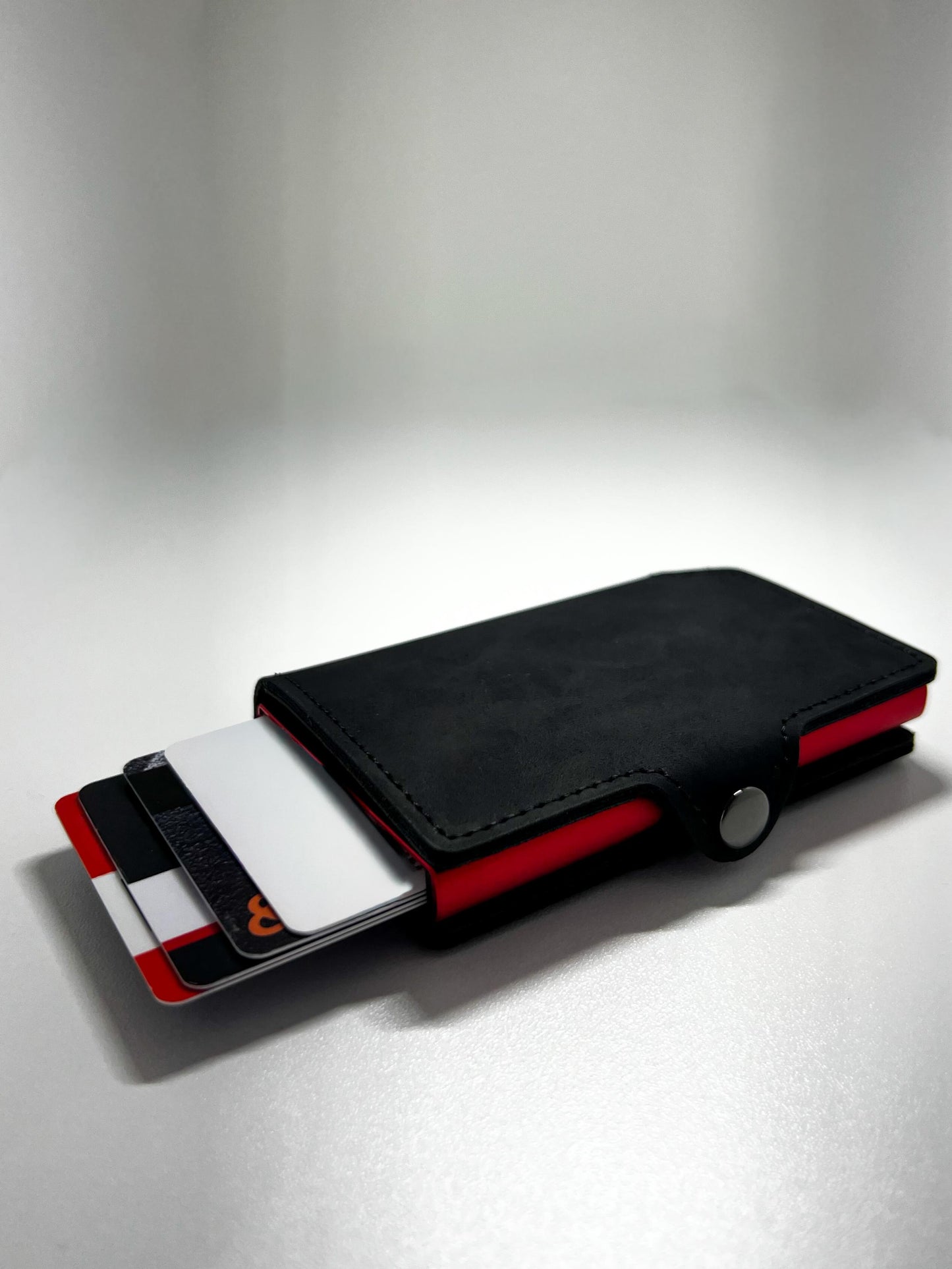 Portcard Clipster - black & red