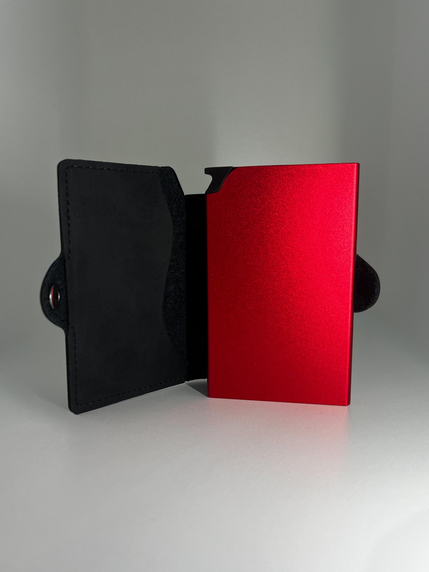 Portcard Clipster - black & red