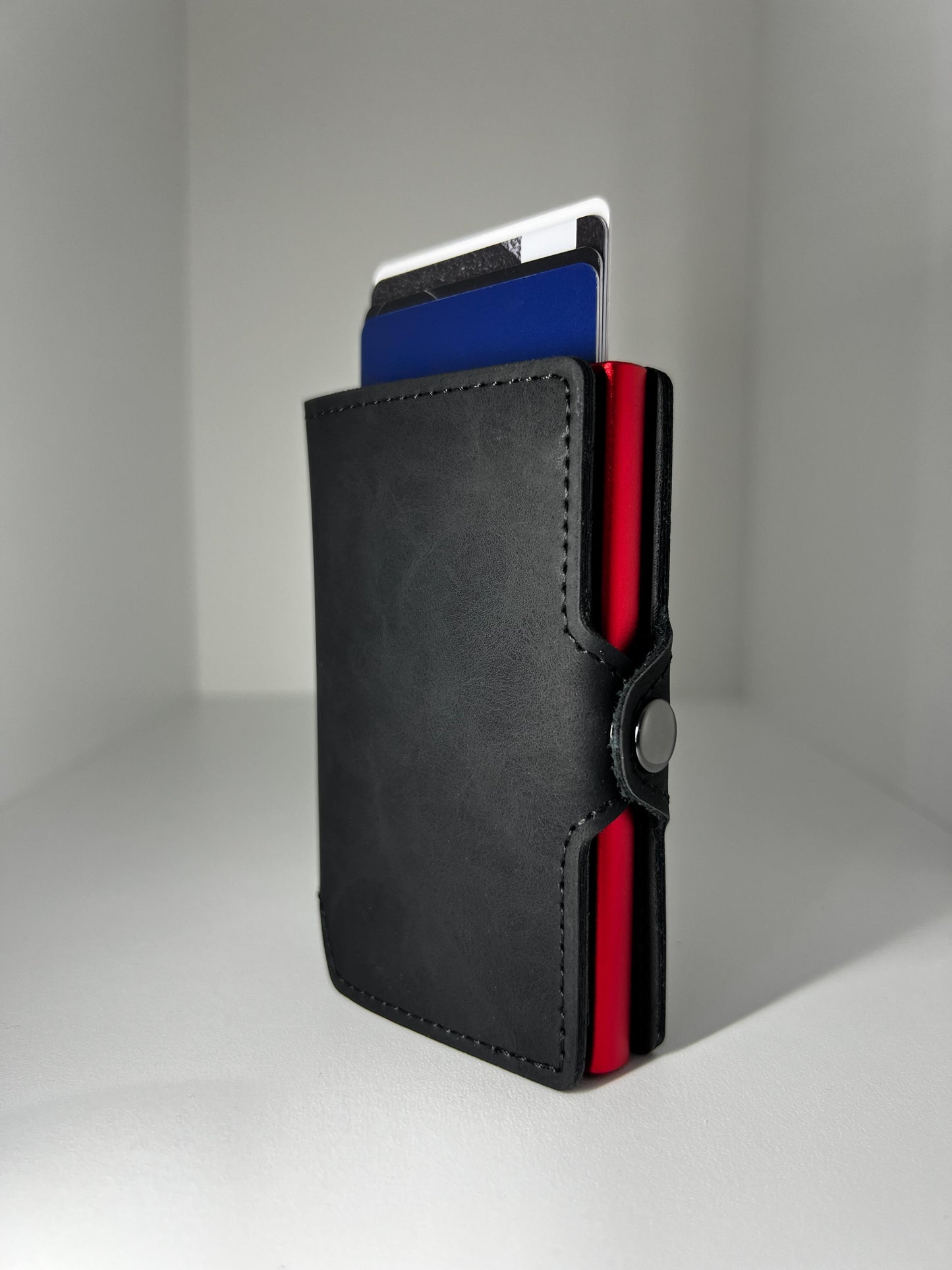 Portcard Clipster - black & red