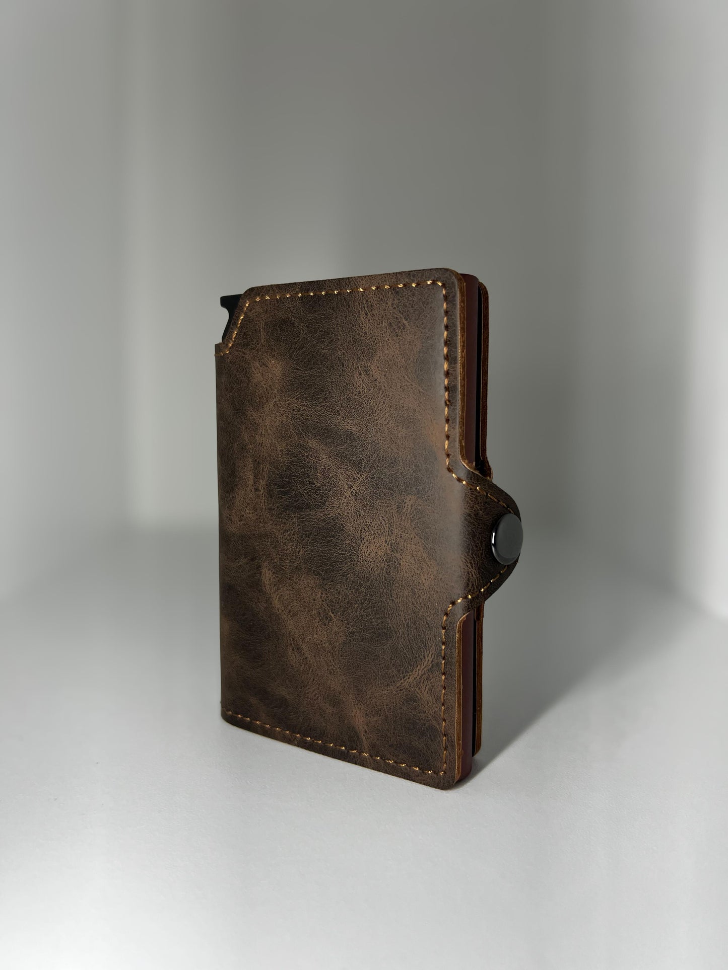 Portcard Clipster - dark brown