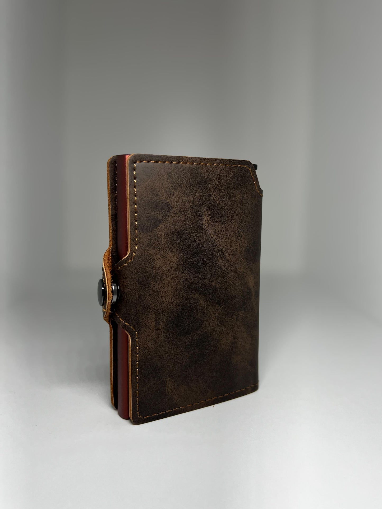 Portcard Clipster - dark brown