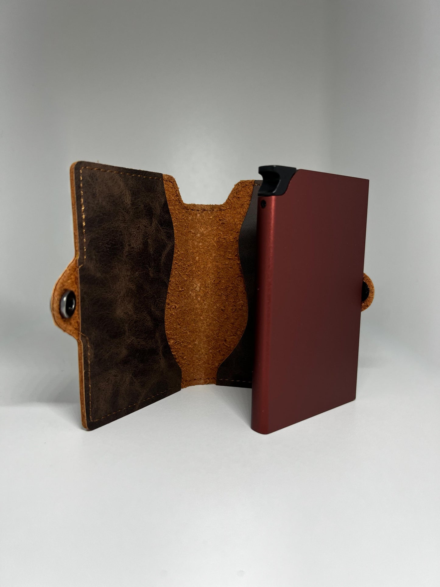 Portcard Clipster - dark brown