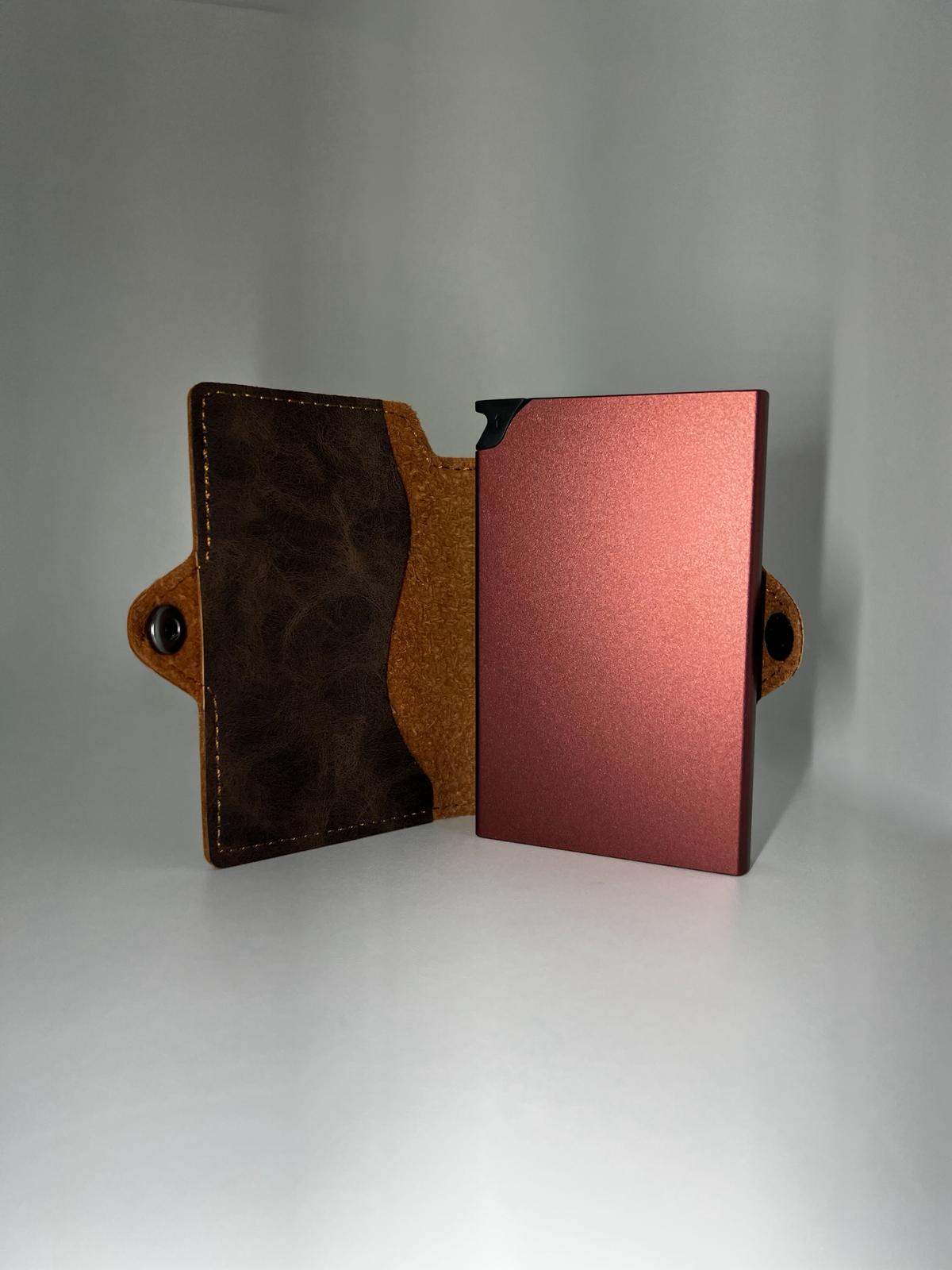 Portofel Clipster - dark brown