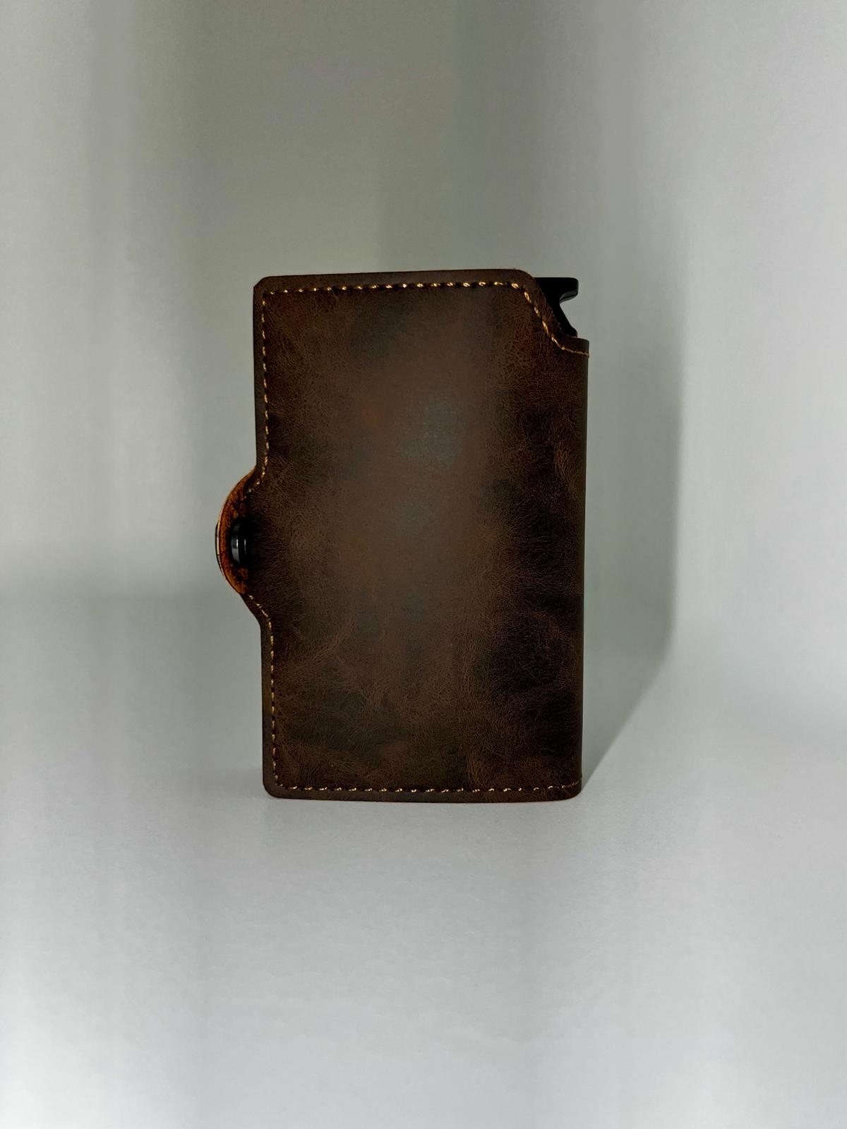 Portofel Clipster - dark brown